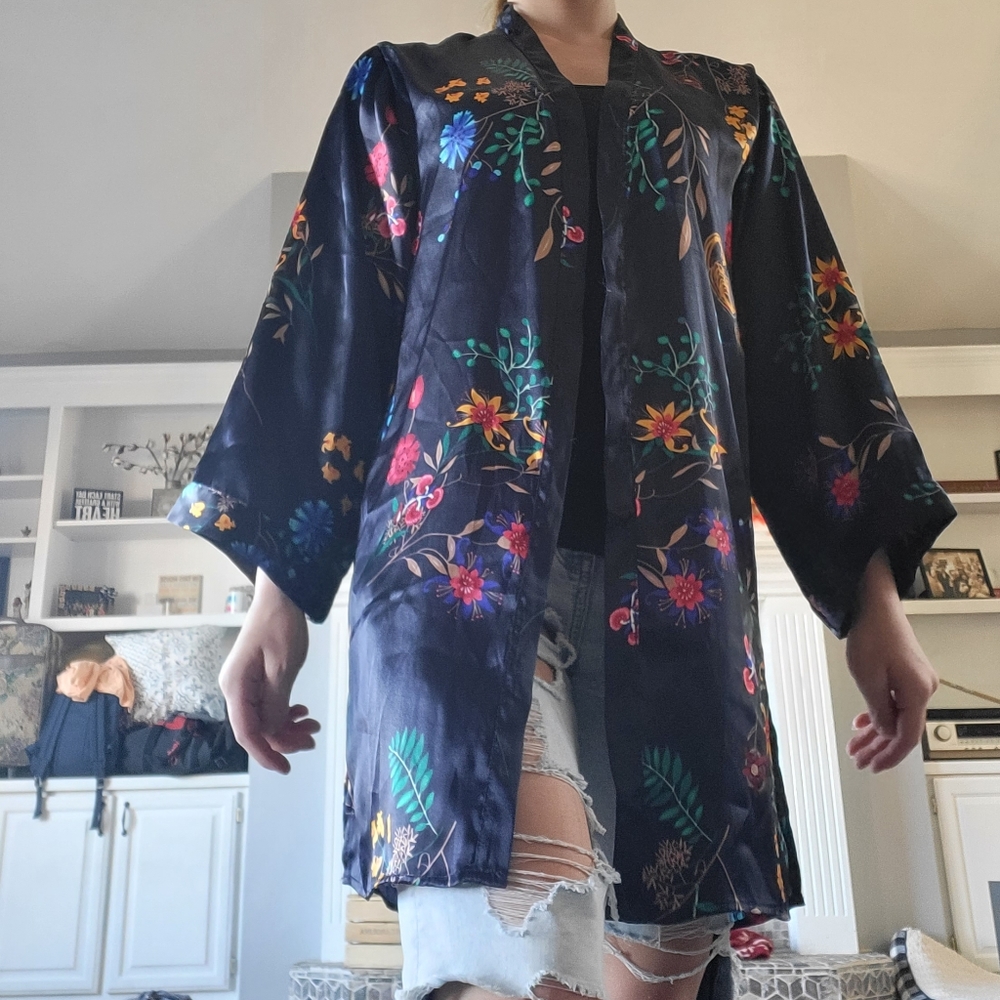 Silk Kimono Robe
